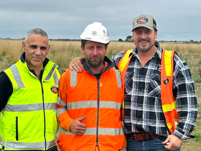 Labour hire project at Rokewood windmill farm